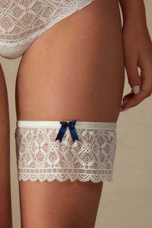 Intimissimi Kanten Garter Wit | QBEWA81996